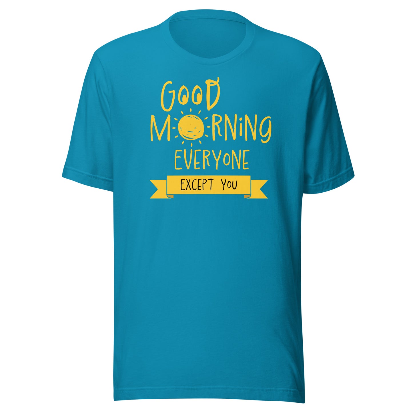 Good Morning Everyone (Except For You) T-shirts - Big & Tall